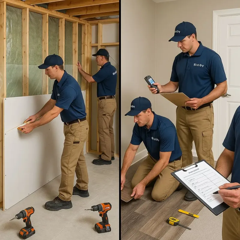 Repairs and Reconstruction process in Woodstock, ME