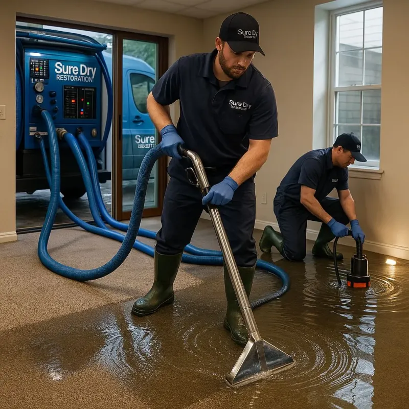 Water Extraction and Removal process in Woodstock, ME